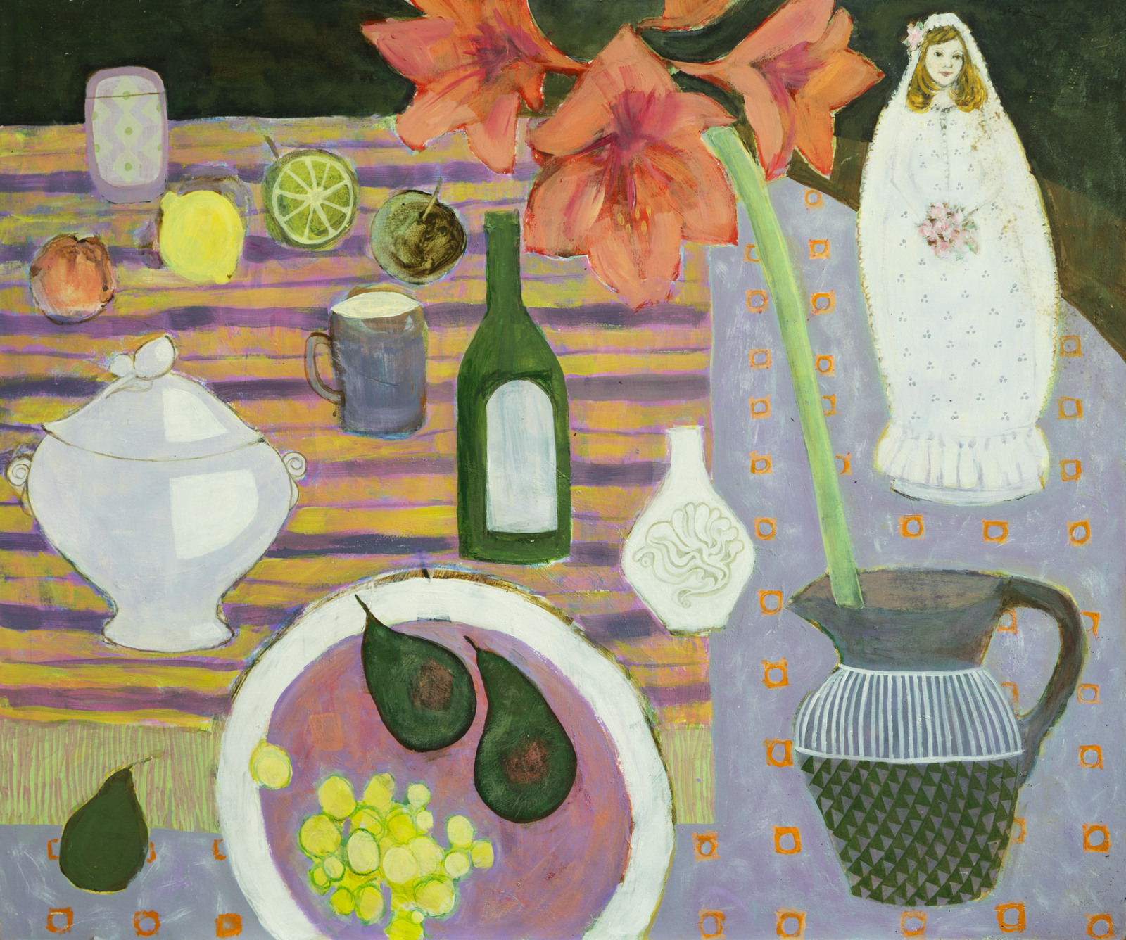 Bride at the Table by Mary Crawford